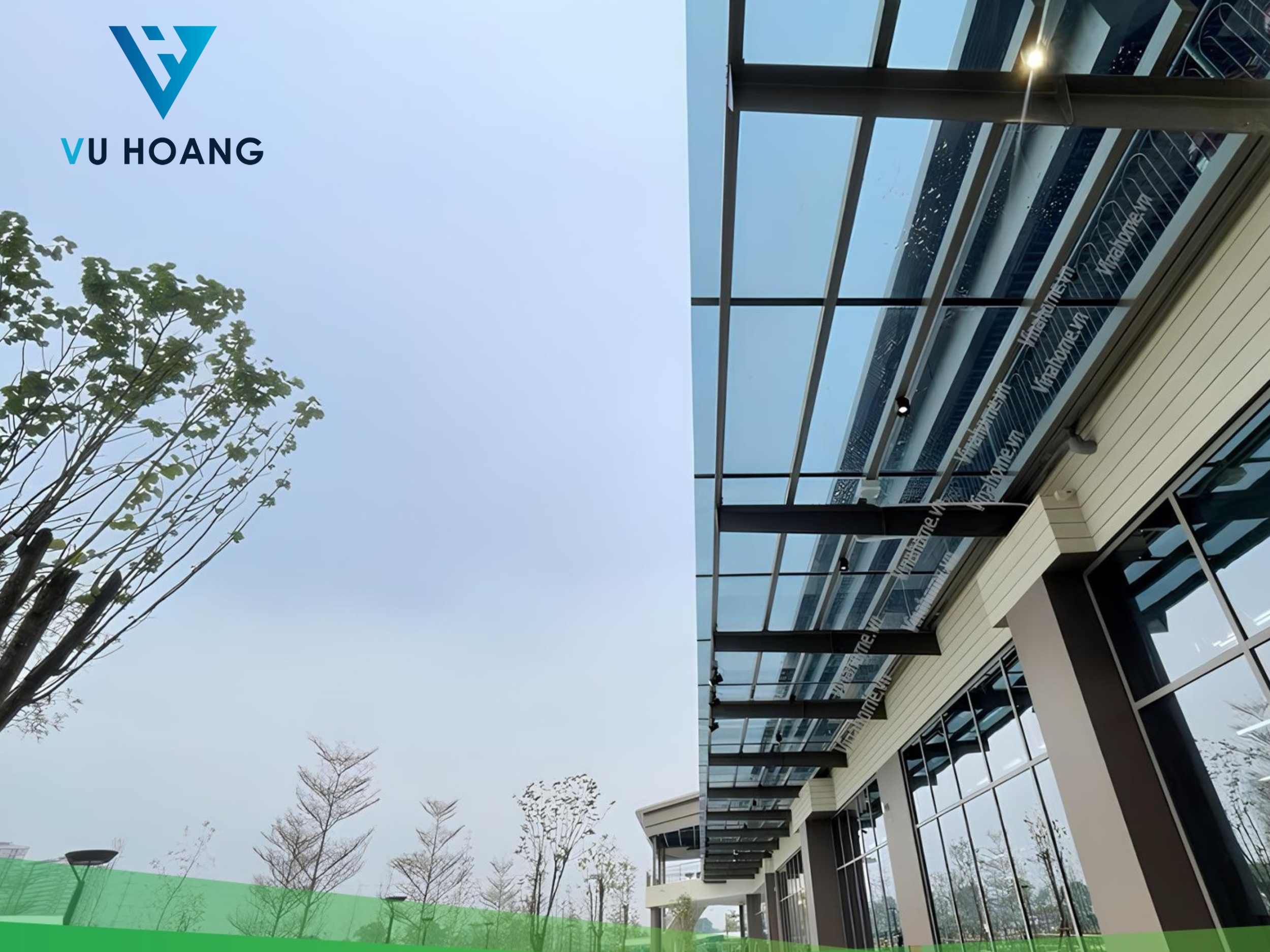 Công trình nhựa Poly lấy sáng