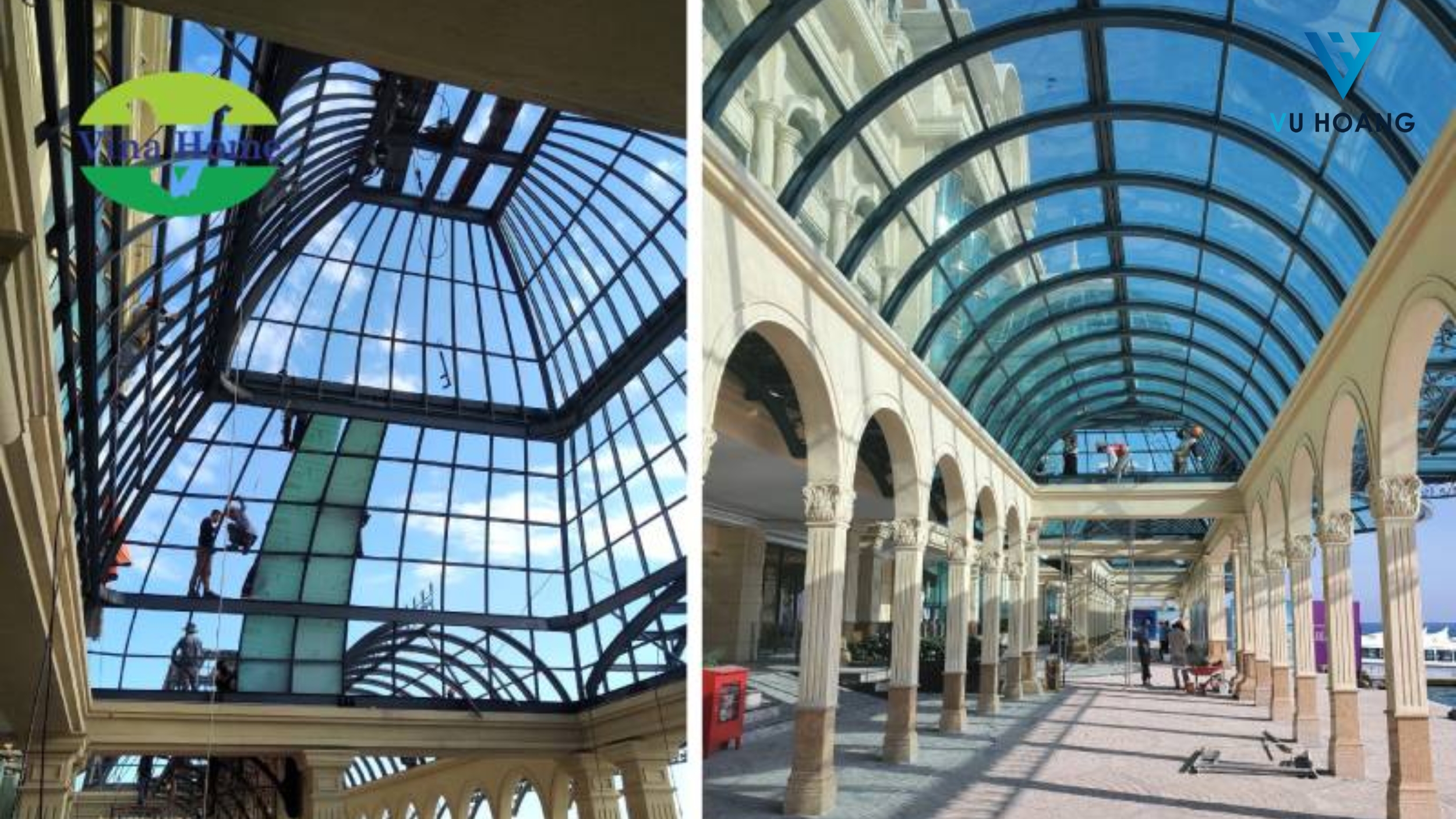 Dự án mái lợp thông minh polycarbonate
