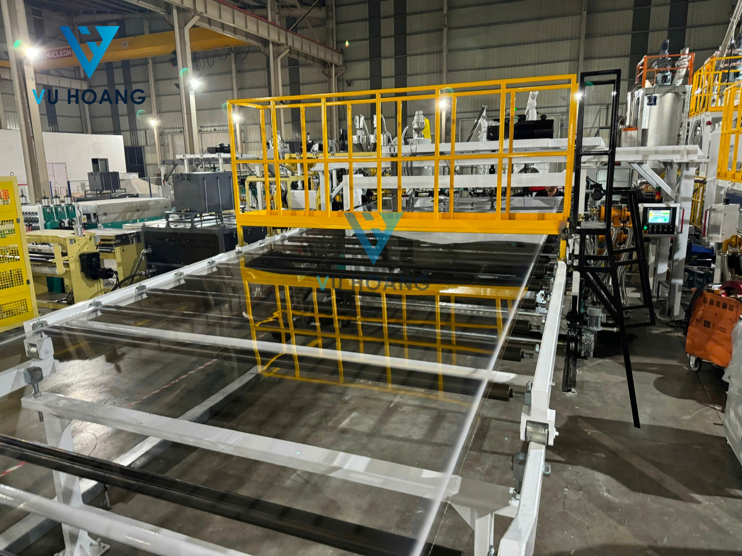 Quy tr&igrave;nh sản xuất tấm Poly Lion